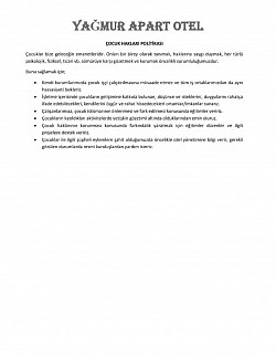 ÇOCUK HAKLARI POLİTİKASI