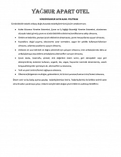 SÜRDÜRÜLEBİLİR SATIN ALMA POLİTİKASI